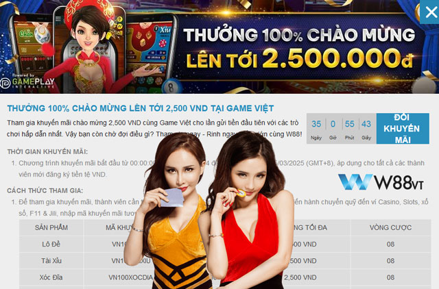 Điểm khác biệt của game tài xỉu online tại W88