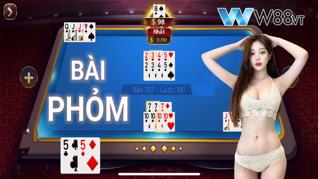 Cách chơi game Phỏm Online