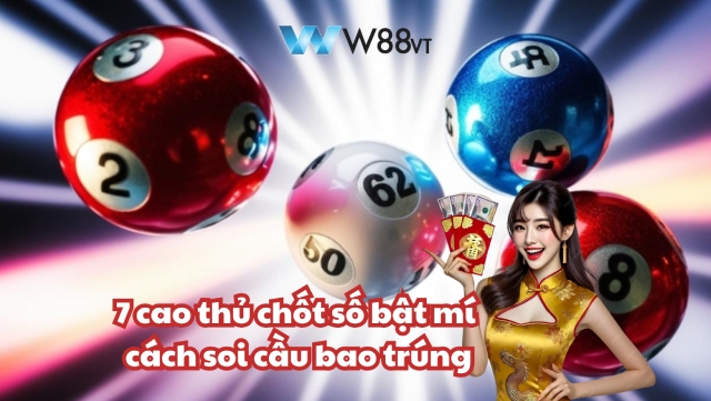 7 cao thủ chốt số cho anh em tại W88 VT cách soi cầu bao trúng