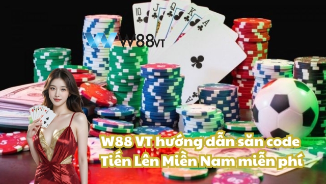 Cách săn code Tiến Lên Miền Nam đỉnh từ W88