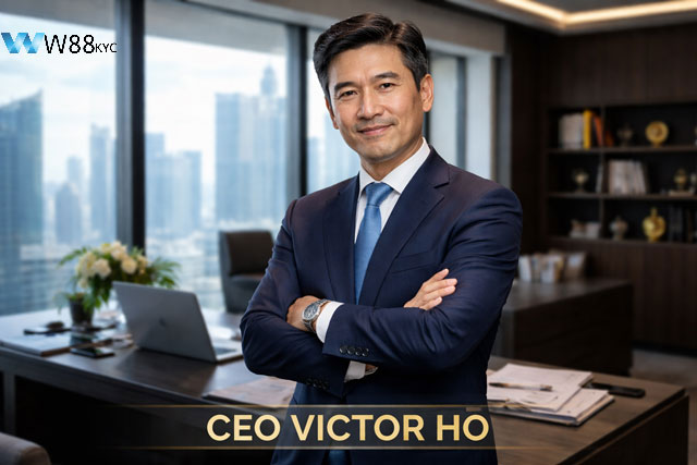 Chân dung CEO Victor Hồ - Người sáng lập và điều hành W88 VT